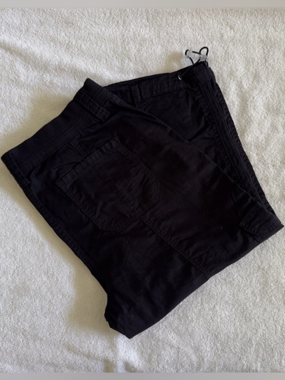 NEW Style & Co Women’s Black Cargo Capris Size 10